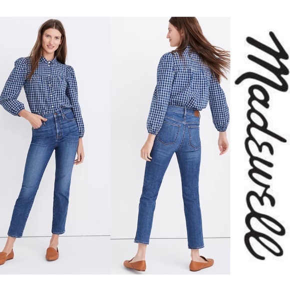Nwt Madewell Stovepipe Jeans In Antoine 